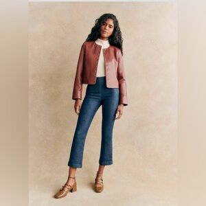 Sezane Ciara Trousers Indigo - Size 4